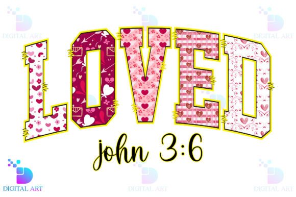 Download Loved John 3:6 Christian Valentine PNG - Christian valentine png Collection