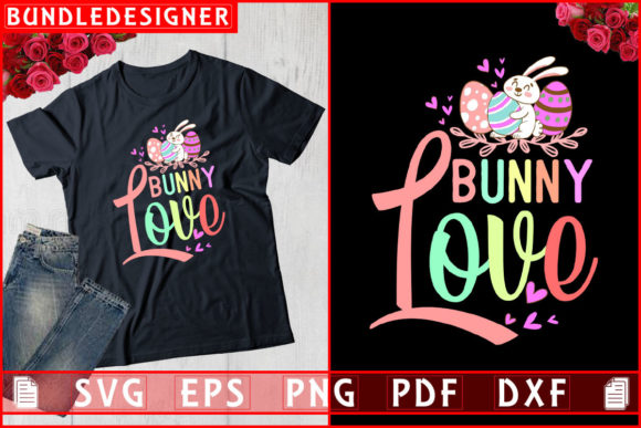 Download Bunny Love-Happy Easter Day Sublimation - Premium Bundle