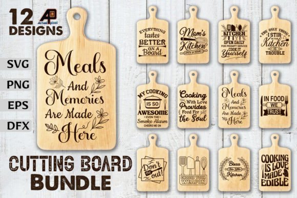 Download Cutting Board Quotes SVG Designs Bundle - Svg designs Collection