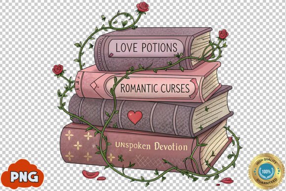 Download Gothic Books Valentine's Day PNG Clipart - Premium Resources